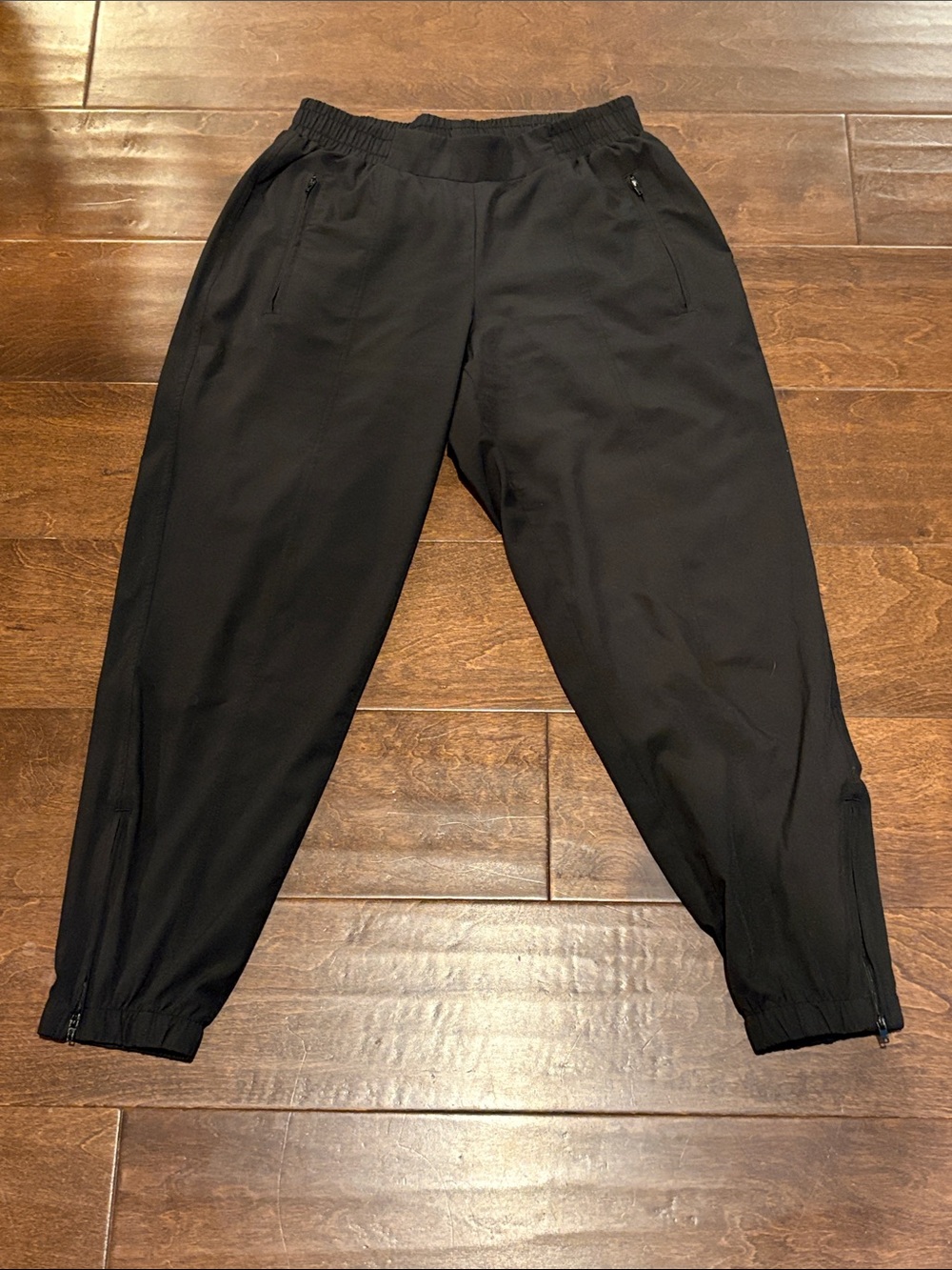 Old Navy Black Women's Joggers with Ankle & Pocket Zips